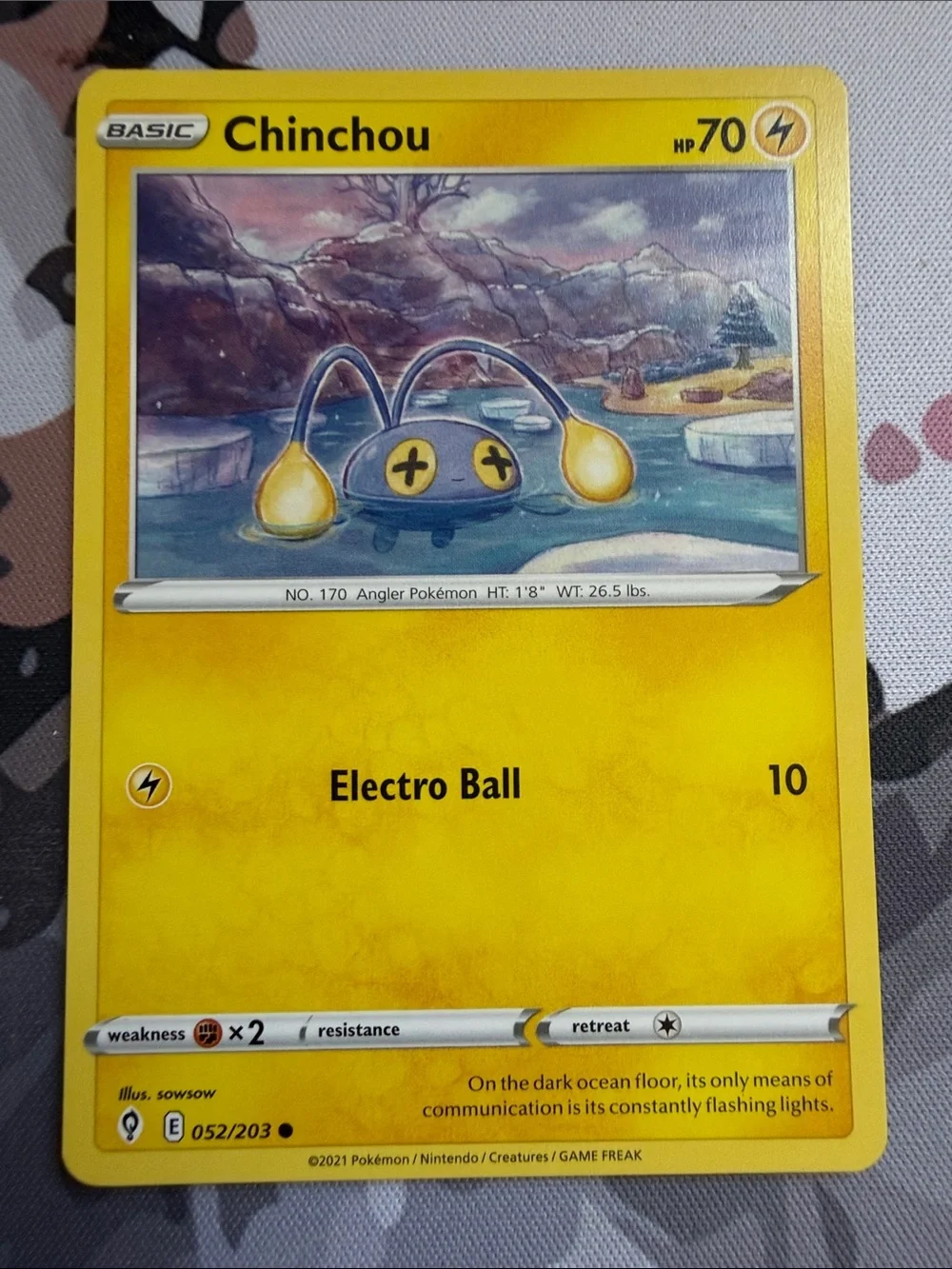 Chinchou & Lanturn Collection Lot | 4 Pokémon Cards | ✨5/$25✨